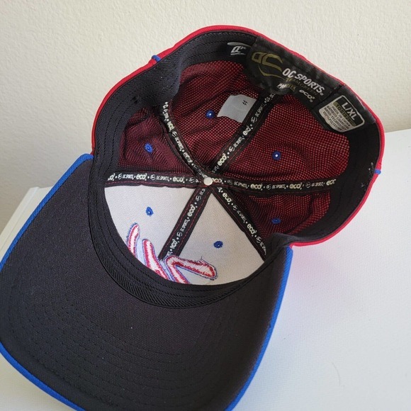 Washington Nationals MLB OC Sports Hat Red Blue Cap Size L/XL Embroidered - Picture 6 of 8